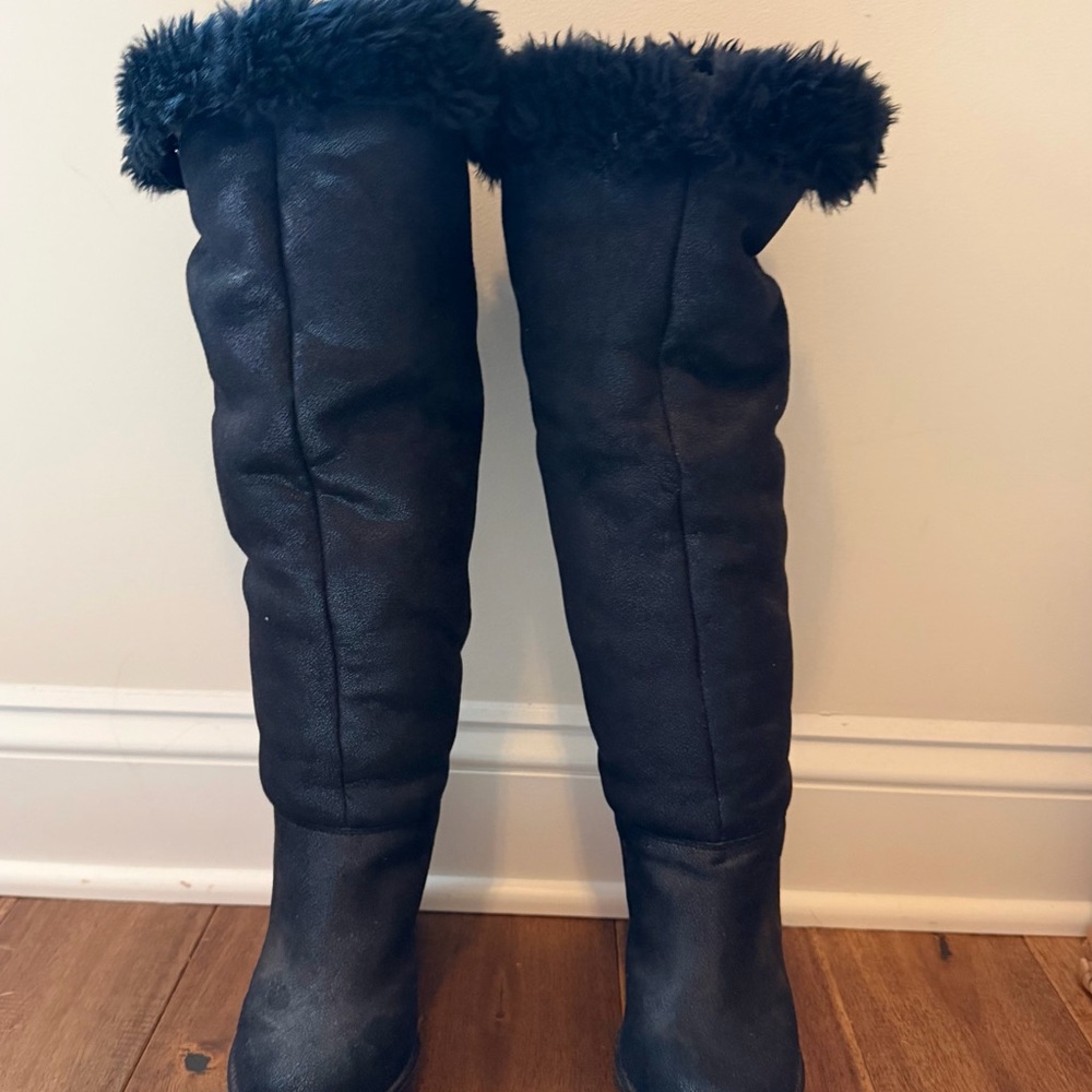 Michael Kors Faux Fur Boots